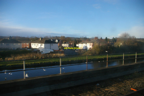 Photo 6"x4" Bath Road, Tipton, from the railway Tipton\/SO9592 c2014