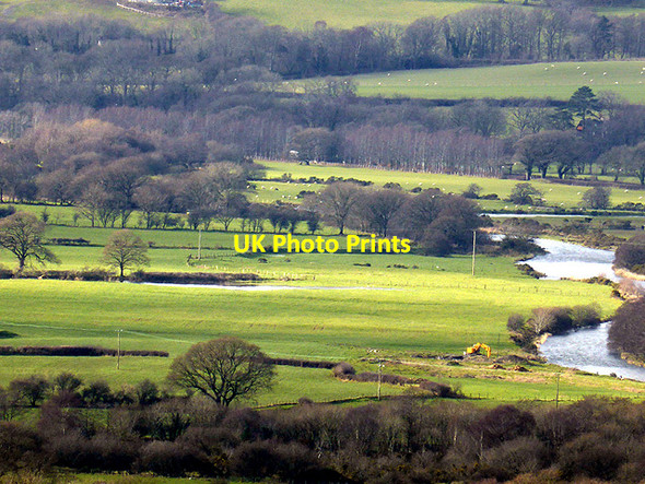 Photo 6"x4" Dyffryn Rheidol viewed from Pant Da Capel Bangor c2014