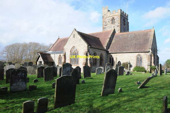 Photo 6"x4" Severn Stoke church Severn Stoke c2014 P1