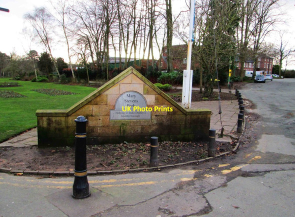 Photo 6"x4" Plaque at Mary Stevens Park, Stourbridge Stourbridge c2014