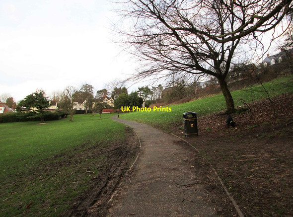 Photo 6"x4" Footpath to Heath Lane, Mary Stevens Park, Stourbridge Stourbridge c2014
