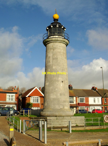 Photo 6"x4" Lighthouse, Shoreham Harbour Shoreham-By-Sea c2014