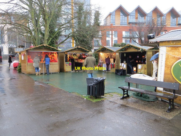 Photo 6"x4" Some of the stalls Newbury\/SU4767 c2013