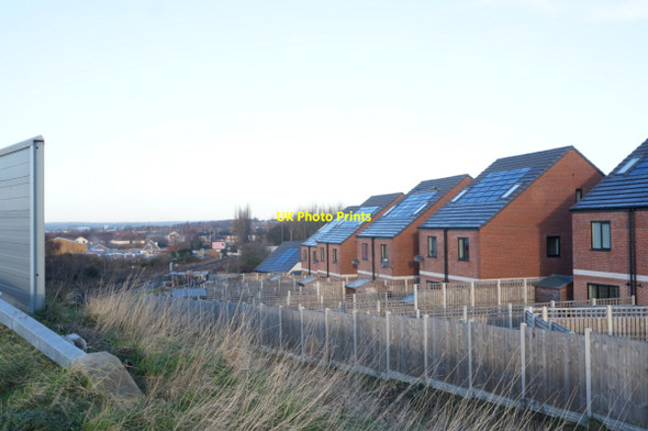 Photo 6"x4" Houses on Navigation Point, Cutsyke Castleford c2014