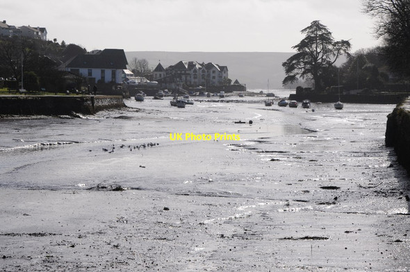 Photo 6"x4" Low tide in Kingsbridge estuary Kingsbridge\/SX7344 c2014