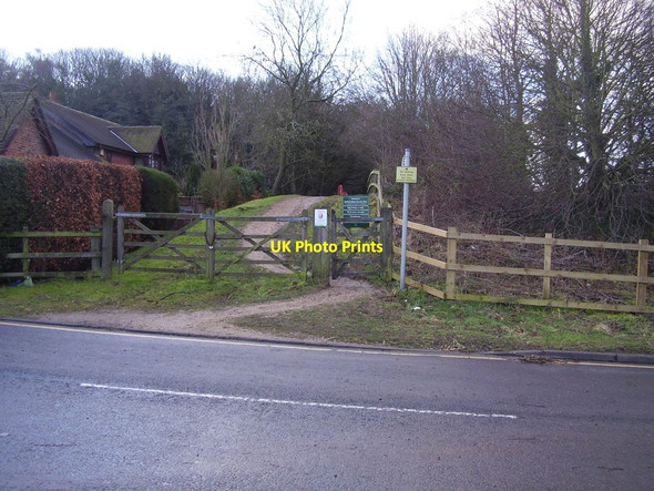 Photo 6"x4" Footpath near Rufford Mill Lidgett c2014
