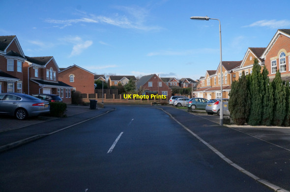 Photo 6"x4" Green Row towards Methley Junction Methley Junction c2014
