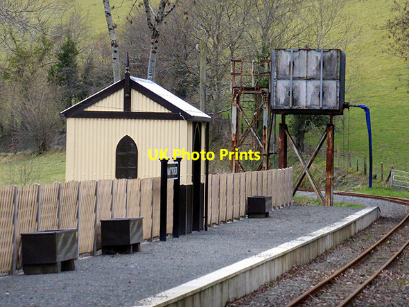 Photo 6"x4" A closer view of the new waiting shelter at Nantyronen, Vale of Rheidol Railway Nantyronen Station c2014