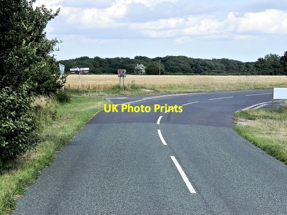 Photo 6"x4" Clay Hill, A1141 Chelsworth c2013