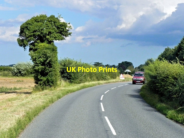 Photo 6"x4" A1141 near Semer Drakestone Green c2013