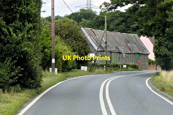 Photo 6"x4" A1071 near Park Farm Burstallhill c2013