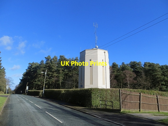 Photo 6"x4" Pye Green water tower Pye Green c2014