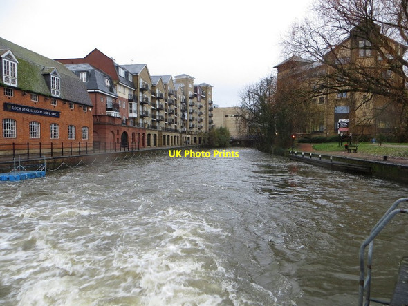 Photo 6"x4" Towards Bridge Street Reading c2013