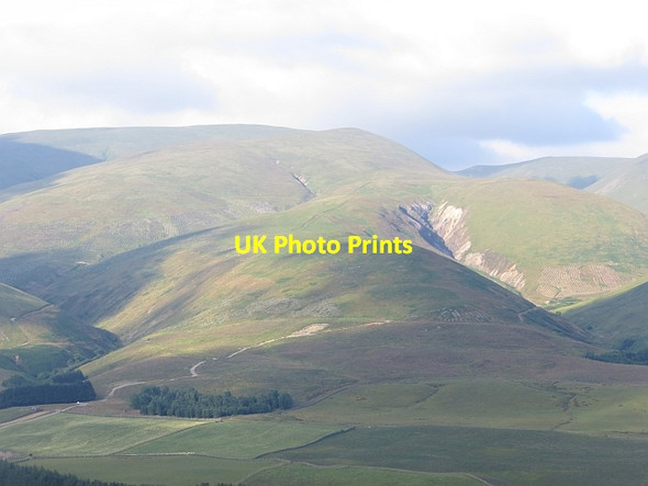 Photo 6"x4" Hart Fell Auchencat Burn c2013