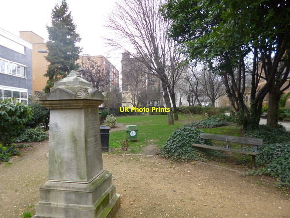 Photo 6"x4" Shoreditch, Mark Street Gardens London c2014