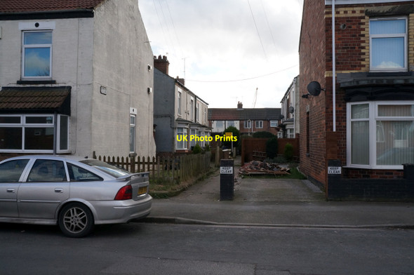 Photo 6"x4" Edmonton Villas off Ceylon Street, Hull Marfleet c2014