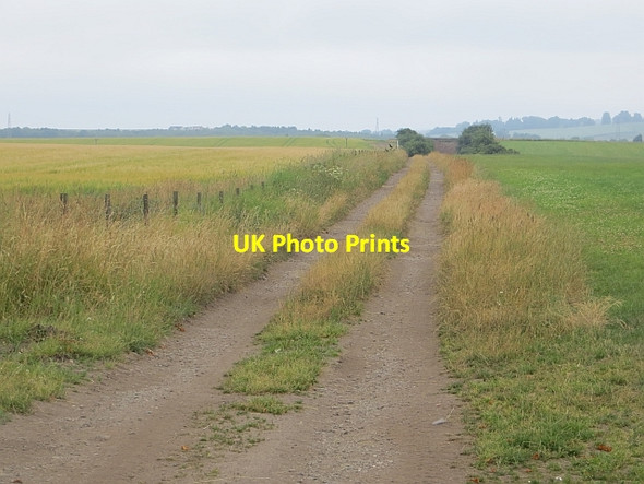Photo 6"x4" Kinross-shire Railway Gairney Bank c2013