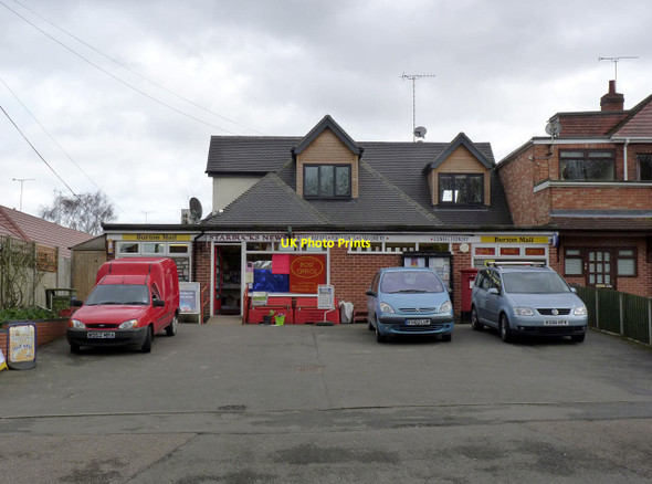 Photo 6"x4" Rolleston Post Office Rolleston on Dove c2014