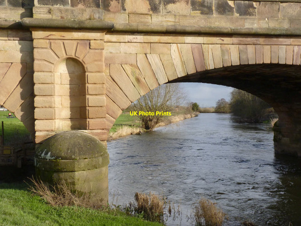 Photo 6"x4" Tutbury Bridge, detail Hatton\/SK2130 c2014