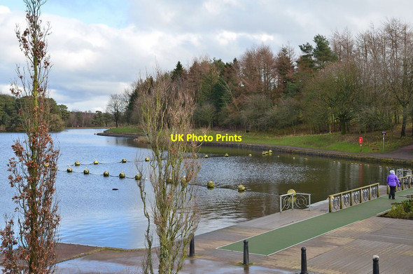 Photo 6"x4" Lanark Loch Lanark c2014