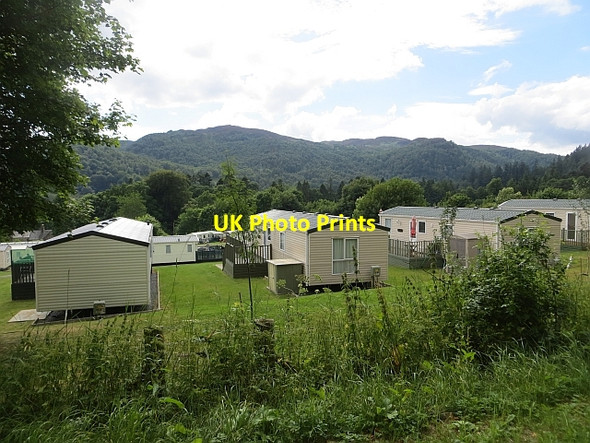 Photo 6"x4" Caravan park, Faskally Faskally c2013