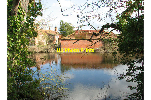 Photo 6"x4" The pond at Pond Farm Stoven c2014