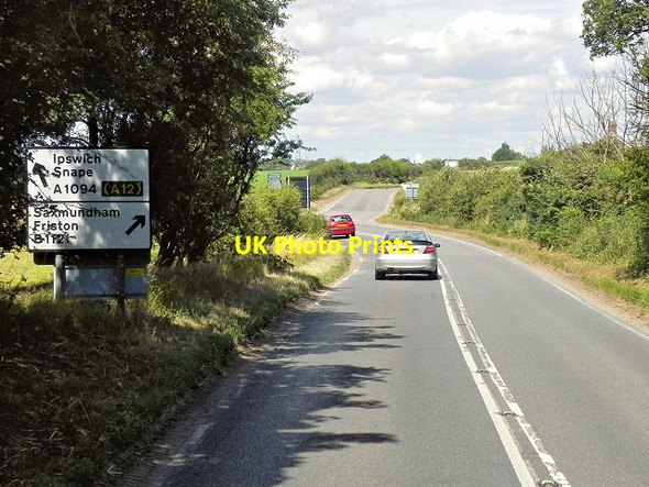 Photo 6"x4" A1094 near Friston Friston\/TM4160 c2013