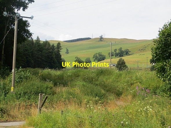 Photo 6"x4" Road near Aldclune Aldclune c2013