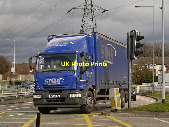 Photo 6"x4" A56, Whitefield Interchange Prestwich c2014
