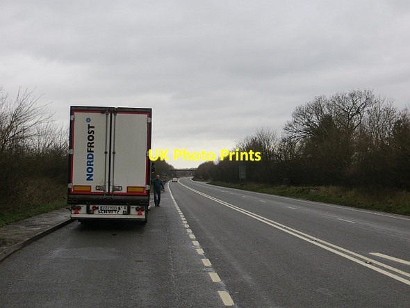 Photo 6"x4" Layby, Whitchurch bypass Whitchurch\/SJ5441 c2014