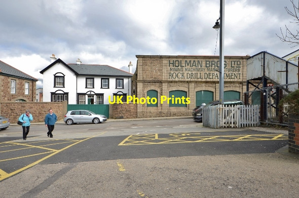 Photo 6"x4" Holman Bros Works - Camborne Camborne c2014 P1