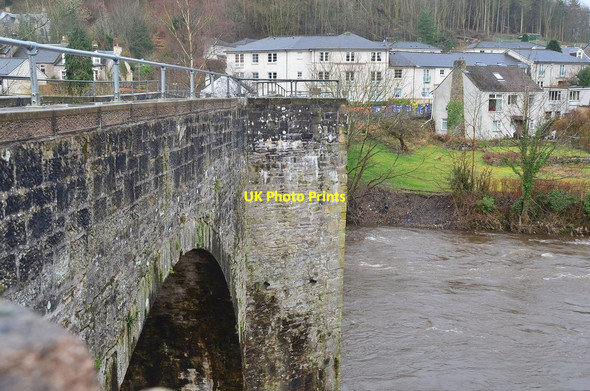 Photo 6"x4" Clydesholm Bridge, Kirkfieldbank Lanark c2014