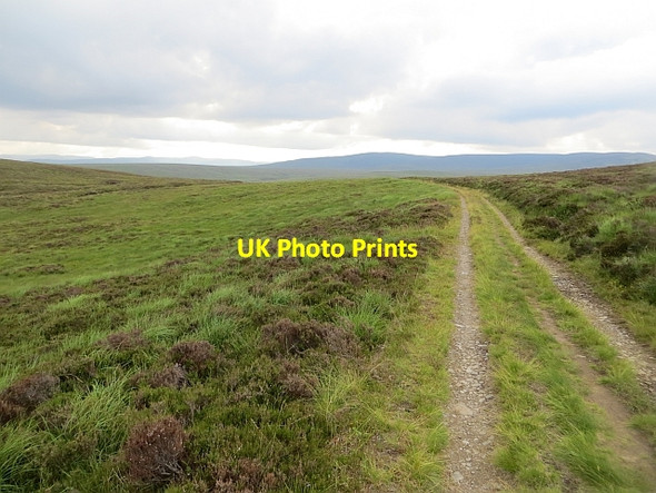 Photo 6"x4" Pass above Glen Bruar Meall Dubh\/NN8372 c2013