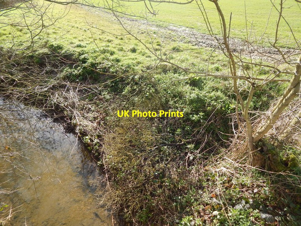 Photo 6"x4" Stream, Round Maple Edwardstone c2014