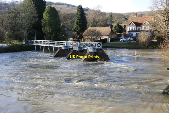 Photo 6"x4" The other weirs Streatley\/SU5980 c2013