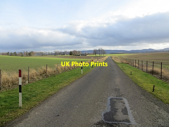 Photo 6"x4" Minor road, Blacklaw New Alyth c2014