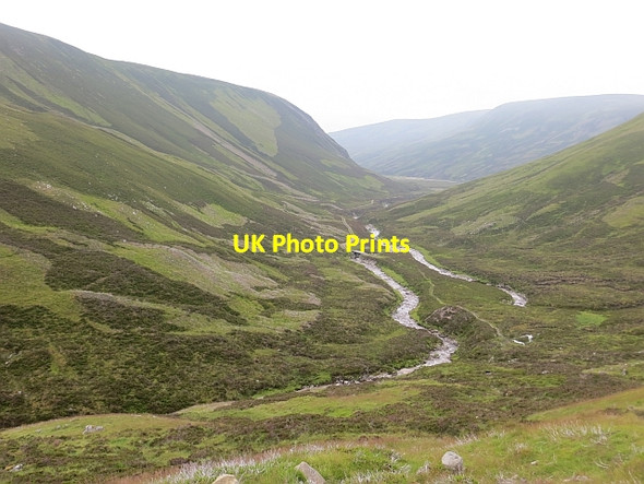 Photo 6"x4" Head of Glen Bruar Uchd a' Chl\u00e0rsair c2013