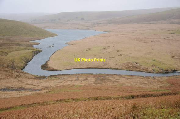 Photo 6"x4" Craig Goch Reservoir Dolhelfa c2014