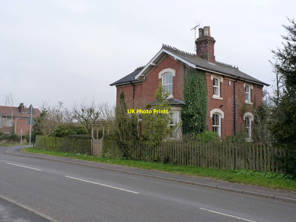 Photo 6"x4" Railway cottages, Old Dalby Old Dalby c2014