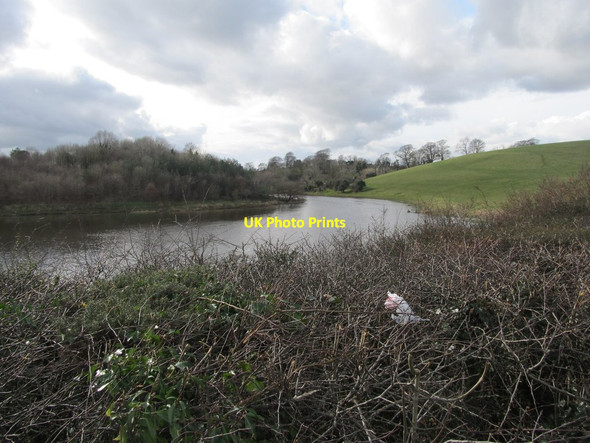 Photo 6"x4" A bend in the Quoile above the New Bridge Downpatrick c2014