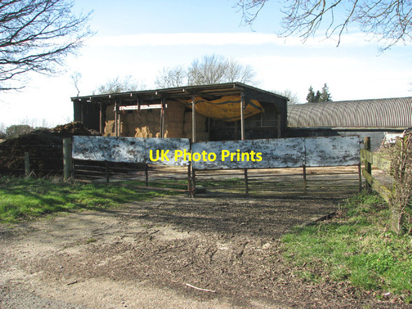 Photo 6"x4" Sheds at Chestnut Farm Wattlefield c2014