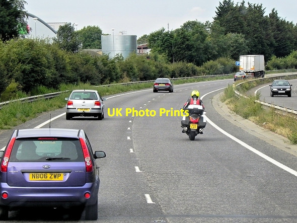 Photo 6"x4" Westbound A14 near Bury St Edmunds Bury St Edmunds c2013