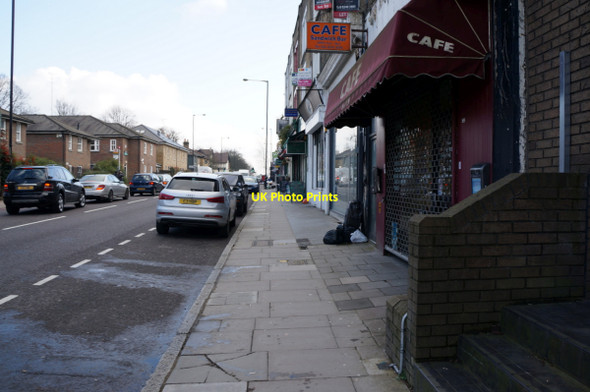 Photo 6"x4" Shops on Archway Road, Highgate Hornsey c2014