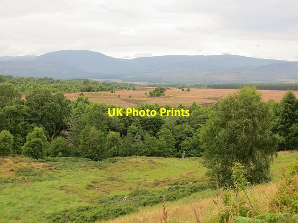 Photo 6"x4" Lower Glen Tromie Drumguish\/NN7999 c2013