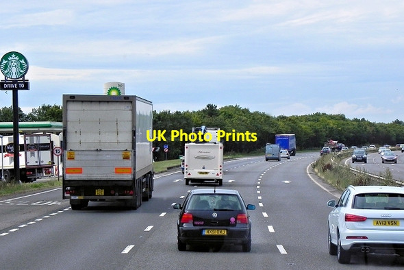 Photo 6"x4" Newmarket Bypass (A14) Exning c2013
