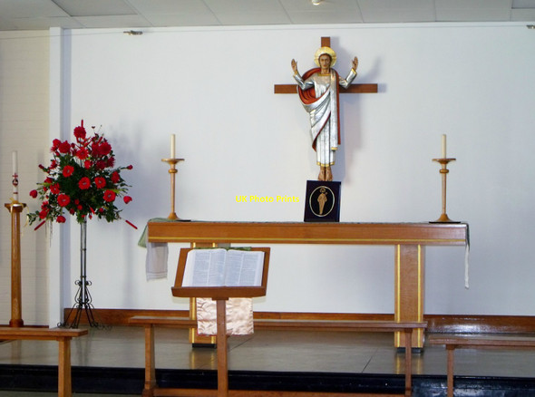 Photo 6"x4" Altar, Good Shepherd, Shoreham by Sea Shoreham-By-Sea c2014