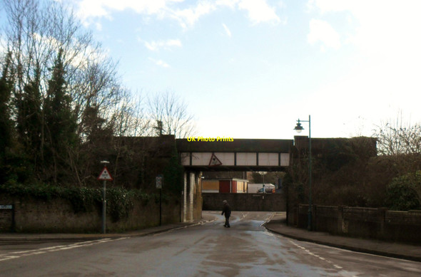 Photo 6"x4" Railway bridge, Shoreham by Sea Shoreham-By-Sea c2014