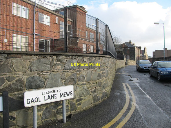 Photo 6"x4" The northern entry into Gaol Lane Mews, Downpatrick Downpatrick c2014
