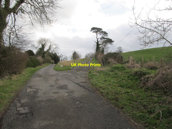 Photo 6"x4" Parting of the ways Downpatrick c2014