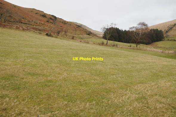 Photo 6"x4" Enclosed farmland in the Clearwen valley Craig Fawr\/SN8763 c2014